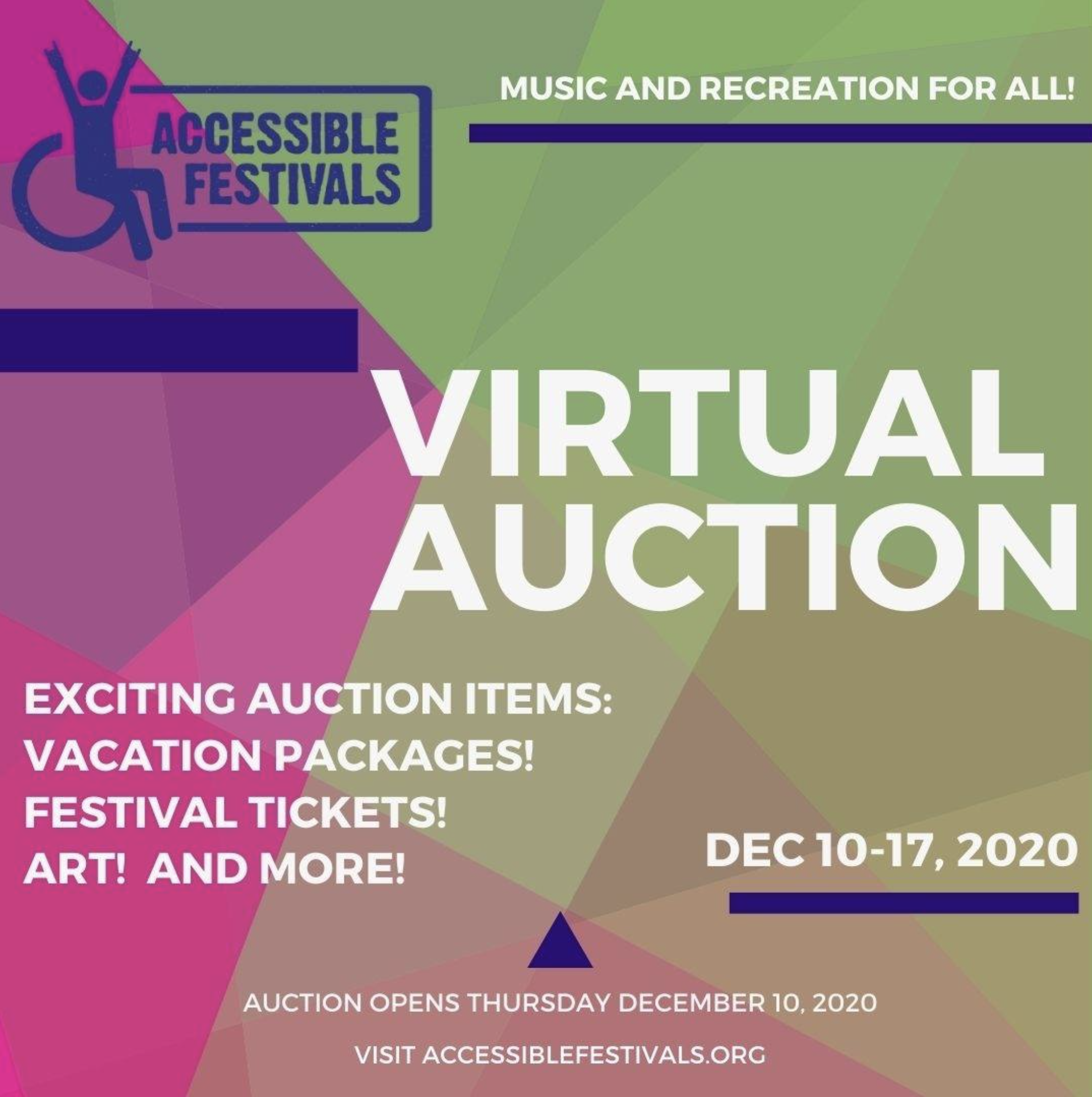 Virtual Auction Announcement Square