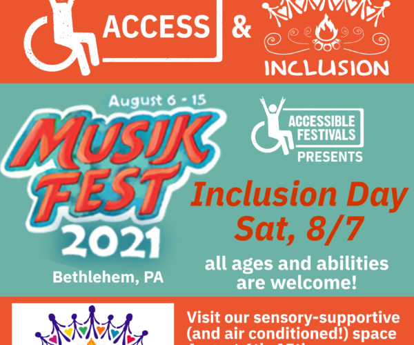 Inclusion Day at Musikfest!